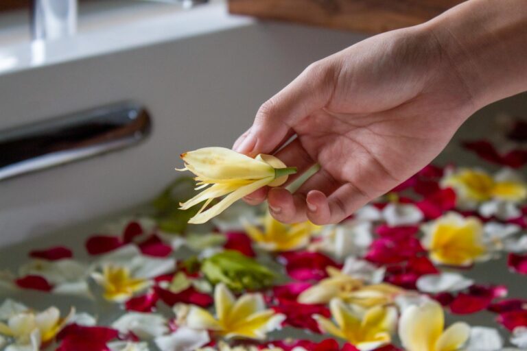 The Floral Bath: More Than Just a Photo Op